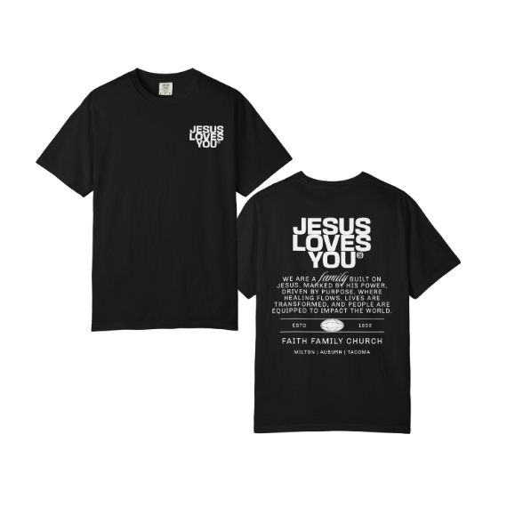 JESUS LOVES YOU | Garment-Dyed T